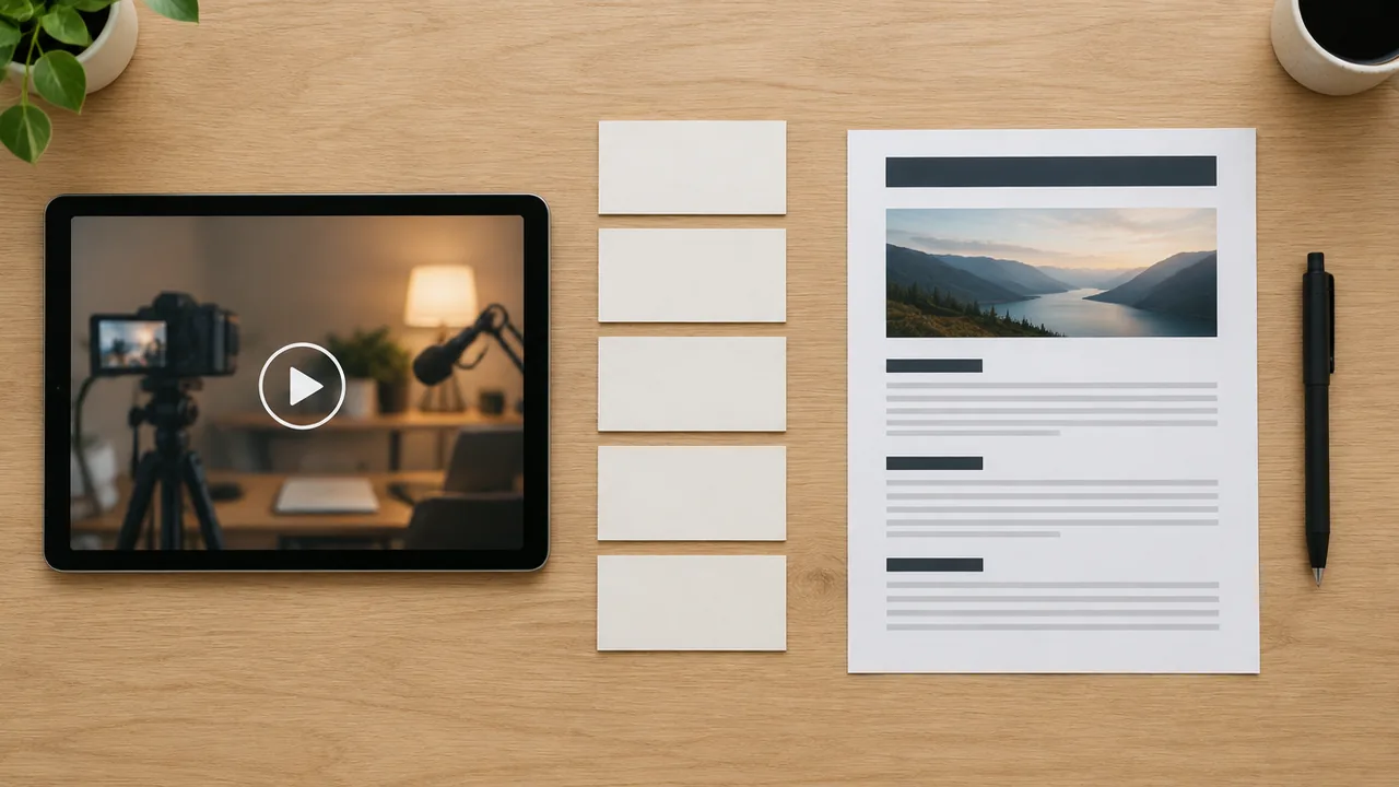 How to Turn One YouTube Video Into a Blog Post